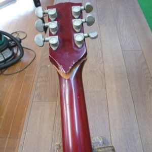ネック折れ（塗装修正あり） | ネック折れなどギターの修理なら東京都 